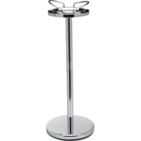 Click for a bigger picture.Wine Bucket Stand - Chrome 68cm