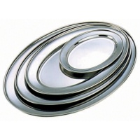 Click for a bigger picture.GenWare Stainless Steel Oval Flat