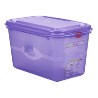 Click for a bigger picture.Allergen GN Storage Container 1/4 150mm Deep 4.3L