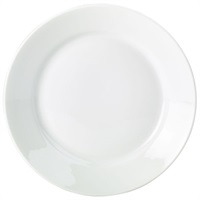 Click for a bigger picture.Genware Porcelain Deep Winged Plate 28cm/11"