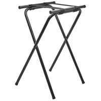 Click for a bigger picture.GenWare Black Metal Tray Stand