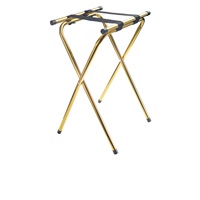 Click for a bigger picture.GenWare Gold Metal Tray Stand