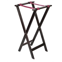 Click for a bigger picture.Mahogany Tray Stand 33"/ 840mm High 16.5"/ 420mm Wide
