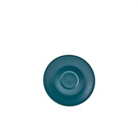 Click for a bigger picture.GenWare Porcelain Matt Teal Saucer 12cm/ 4.75"