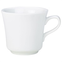 Click for a bigger picture.Genware Porcelain Tea Cup 23cl/8oz