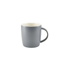 Click for a bigger picture.GenWare Porcelain Matt Grey Cosy Mug 35cl/ 12.3oz