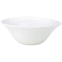 Click for a bigger picture.Genware Porcelain Salad Bowl 17cm/6.5"