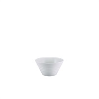 Click for a bigger picture.GenWare Porcelain Tapered Bowl 10cm/4"