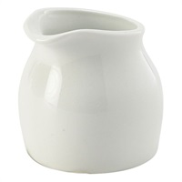 Click for a bigger picture.Genware Porcelain Cream Tot 3cl/ 1oz