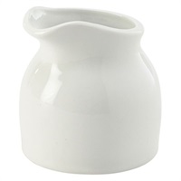 Click for a bigger picture.Genware Porcelain Jug 7cl/ 2.5oz