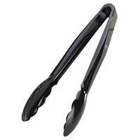 Click for a bigger picture.Utility Tongs 12" Black
