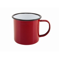 Click for a bigger picture.Enamel Mug Red 36cl/12.5oz