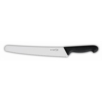 Click for a bigger picture.Giesser Curved Pastry Knife 9 3/4" Serr.