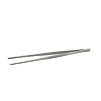 Click for a bigger picture.Round Tip Chef Tweezers 31cm