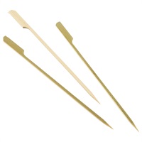 Click for a bigger picture.Bamboo Gun Shaped Paddle Skewers 21cm/8.25" (100pcs)