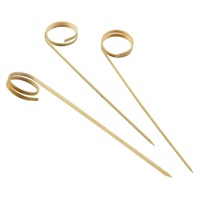 Click for a bigger picture.Bamboo Ring Skewers 12cm/4.75" (100pcs)
