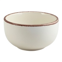 Click for a bigger picture.Sereno Stoneware Brown Round Bowl 12.5cm