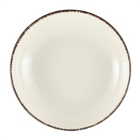 Click for a bigger picture.Sereno Stoneware Grey Coupe Bowl 23cm