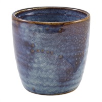 Click for a bigger picture.Terra Porcelain Aqua Blue Chip Cup 30cl/10.5oz
