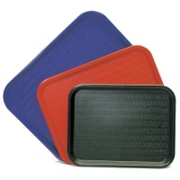 Click for a bigger picture.Fast Food Tray Blue Small