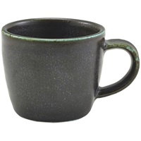 Click for a bigger picture.Terra Porcelain Black Espresso Cup 9cl/3oz