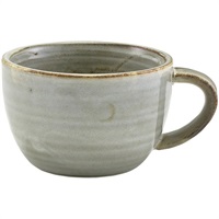 Click for a bigger picture.Terra Porcelain Grey Coffee Cup 28.5cl/10oz
