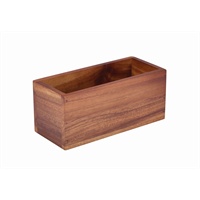 Click for a bigger picture.Acacia Wood Table Caddy 23 x 10 x 10cm