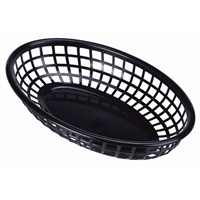 Click for a bigger picture.Fast Food Basket Black 23.5 x 15.4cm