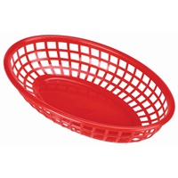 Click for a bigger picture.Fast Food Basket Red 23.5 x 15.4cm