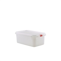 Click for a bigger picture.GenWare Polypropylene Container GN 1/4 100mm