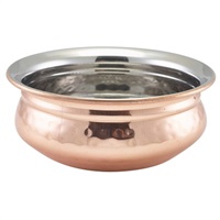 Click for a bigger picture.GenWare Copper Plated Handi Bowl 12.5cm