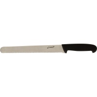 Click for a bigger picture.Genware 10" Slicing Knife (Serrated)