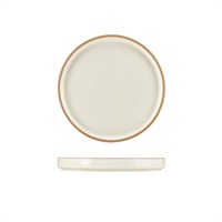 Click for a bigger picture.GenWare Kava White Stoneware Presentation Plate 18cm