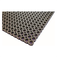 Click for a bigger picture.Black Rubber Kitchen Mat 100 x 150 x 2.3cm