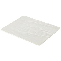 Click for a bigger picture.White Slate Melamine Platter GN 1/2 32.5x26.5cm