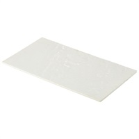 Click for a bigger picture.GenWare Melamine White Slate Effect Platter GN 1/3
