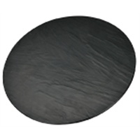 Click for a bigger picture.GenWare Melamine Slate/ Granite Reversible Round Platter 33cm