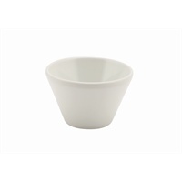 Click for a bigger picture.White Melamine Conical Buffet Bowl 8.5cm