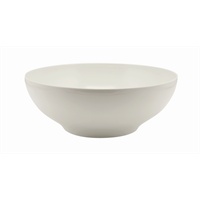 Click for a bigger picture.White Melamine Round Buffet Bowl 25.7cm