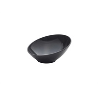 Click for a bigger picture.Black Melamine Slanted Buffet Bowl 21 x 20 x 10cm