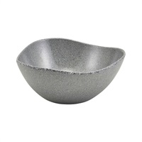 Click for a bigger picture.GenWare Melamine Grey Granite Triangular Buffet Bowl 25cm