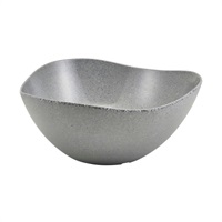 Click for a bigger picture.GenWare Melamine Grey Granite Triangular Buffet Bowl 35cm