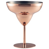 Click for a bigger picture.Copper Margarita Glass 30cl/ 10.5oz