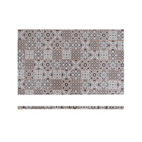 Click for a bigger picture.Grey Marrakesh Melamine GN1/1 Slab 53 x 32.5cm