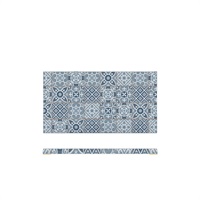 Click for a bigger picture.Blue Marrakesh Melamine GN 1/3 Slab 32.5 x 17.6cm