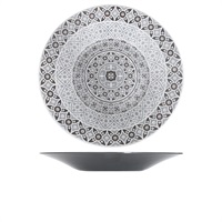 Click for a bigger picture.Grey Marrakesh Melamine Bowl 48 x 6cm