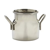 Click for a bigger picture.Mini Stainless Steel Milk Churn 2.5oz