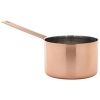 Click for a bigger picture.Mini Copper Saucepan 9 x 6.3cm