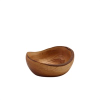 Click for a bigger picture.GenWare Olive Wood Rustic Bowl 13cm