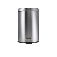 Click for a bigger picture.Stainless Steel Pedal Bin 20 Litre